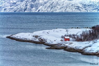 Nordische Idylle am Altafjord in Norwegen