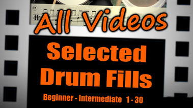 Selected Drum Fills Noten & Play-Alongs optional als Download erhältlich