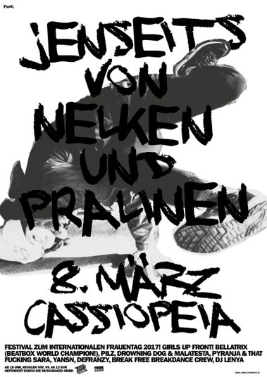 Jenseits von Nelken und Pralinen, Festival, Berlin, World Wide Web, My Voice My Weapon of Choice, Hip Hop, Rap, Female, Woman,Rights