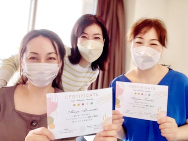 千葉県柏市アロマ・リンパドレナージュ・整体・リフレ セラピスト養成スクール 東京リラックセーションアカデミークレイセラピー講座卒業生サロン