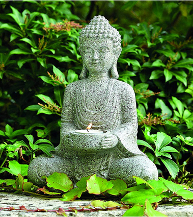 kleine Buddha Figur Teelichthalter