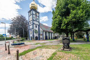 Barbara Kirche Bärnbach-Hundertwasser Kirche