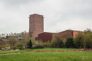 Schacht IV des Steinkohlenwerks Martin Hoop in Zwickau