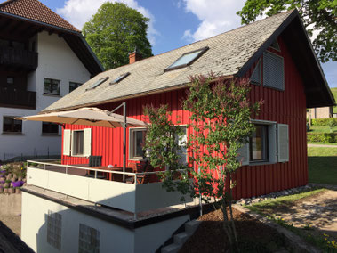 Gemütliches Sofa im Ferienhaus