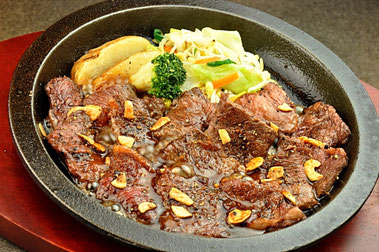 牛の家,池袋,牛肉,ステーキ,ハラミステーキ