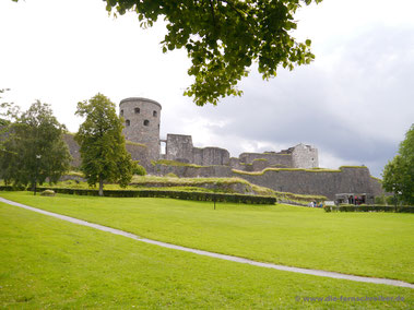 Festung Bohus nördlich von Göteborg an der Flussgabelung der Flüsse Göta und Nordre