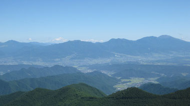 美ヶ原からみた東御市