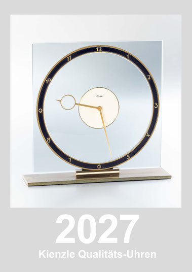 Wandkalender 2027, Kienzle-Qualitäts Uhren