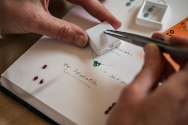 créatrice de bijoux belge, atelier de bijouterie artisanale