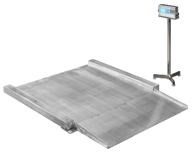 Master MA-1500-XL (geeicht) mit Auffahrrampe und Stativ Anzeige