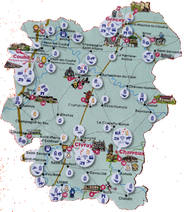 carte du civraisien