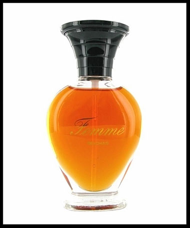 ROCHAS - FEMME :  VAPORISATEUR EAU DE TOILETTE 100 ML - BOUCHON EN PLASTIQUE NOIR VISSE, SERIGRAPHIE DOREE