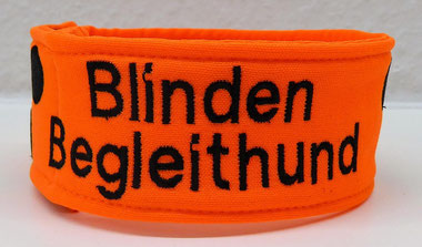 Halsband, Loop, Blinder Hund, Blindenhund, Halstuch, Blindenhalstuch, Blindenbegleithun
