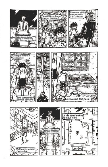 Manga-1page-in-French-Le-reve-me-fait-peur