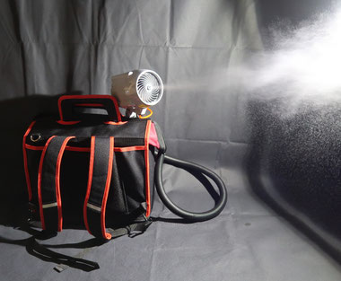 ポータブルエアチラー、ダイナミックアイスミストテクノロジー搭載の