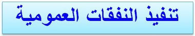 تنفيذ النفقات العمومية