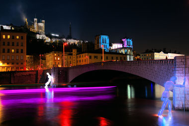 Durant 4 soirées à Lyon, la lumière se transforme en joyau et la ville devient son écrin