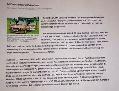 Bericht Passauer Neue Presse, Juni 2010