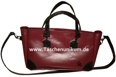 Handtasche aus LKW Plane
