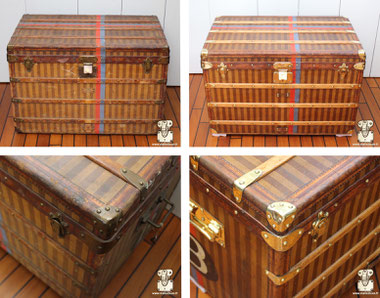 LOT 34 : Malle courrier Louis Vuitton Prix adjugé : 23 940 EUR