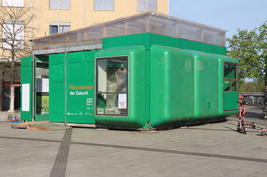 Pavillon "Klassenzimmer der Zukunft"; Foto: Hertzsch & Page