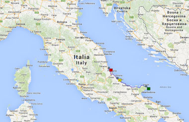 Italie en camping car