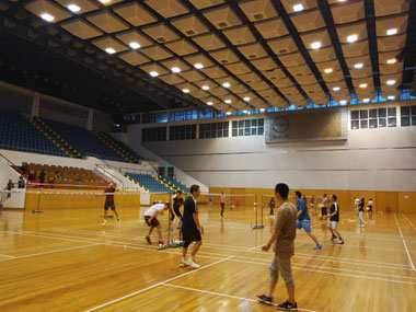 中国語学留学　華東師範大学（上海）　体育館