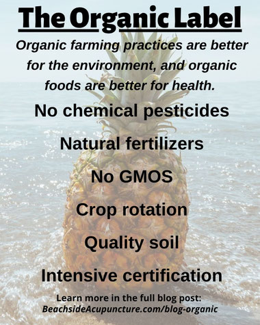 The Organic Label on the Beachside Blog
