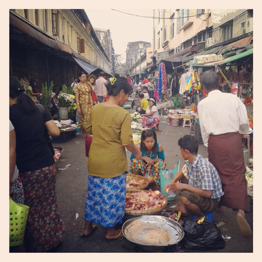 Yangon, Birmanie, 26.01.2014