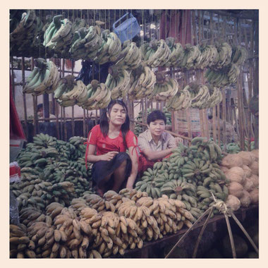 Zé (marché), Pathein, Birmanie, 06.02.2014