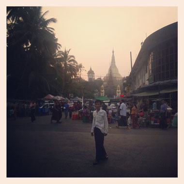 Yangon, Birmanie, 27.01.2014