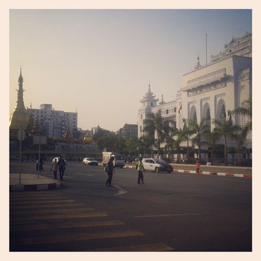 Yangon, Birmanie, 23.01.2014