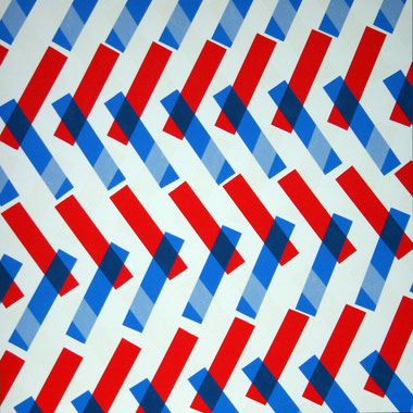 Bleu-blanc-rouge, dim. 93cm x 93cm, 2009