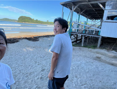 現地で合流というか途中のトイレで見つかった(笑)