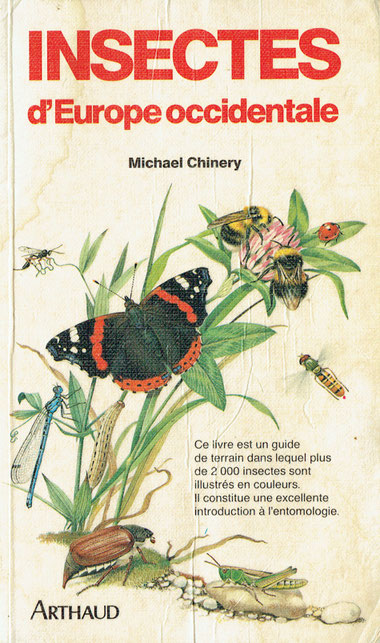 Insectes d'Europe occidentale : couverture du livre