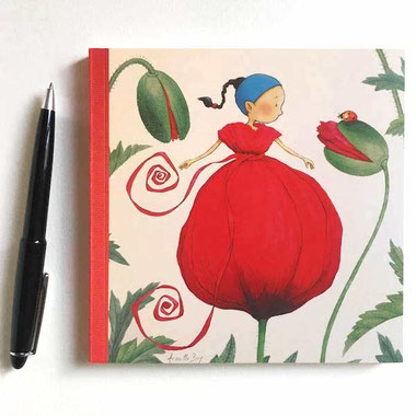 Carnet Timeliot Coquelicot