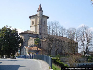 Eglise abbatiale romane Maubourguet 2016