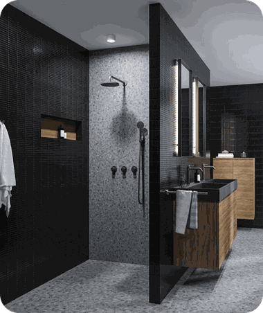 Moderne badkamer
