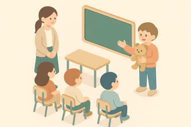 小学生のShow&Tell,プレゼンテーション