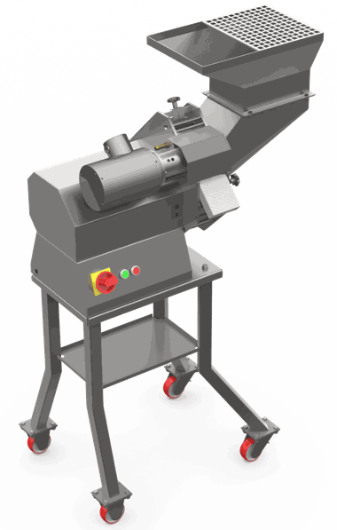 Coupe frites Industriel DELMA sur chassis roulant