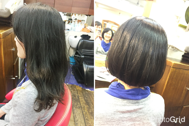【縮毛矯正・ボブ】肩上くせ毛で自然な仕上がりのストレートヘアーにするコツ