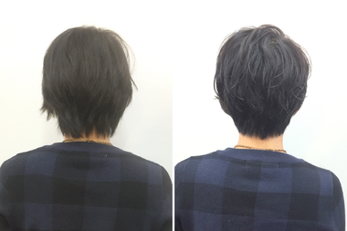 パーマスタイルで扱いやすい髪型に(^^♪