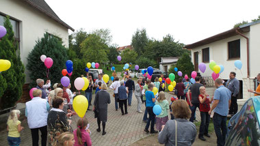 Gemeindefest mit Luftballonstart