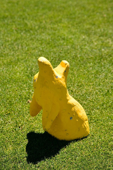 Spielt gerne mit den Abschlagsmarkierungen: Phil Mickelson