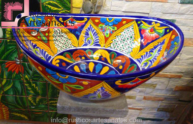 Ovalines (Lavabos de Talavera en Vanguardia