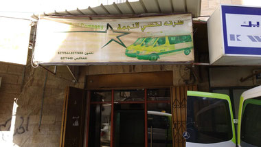 Shared van from Jerusalem to Amman - Dante Harker