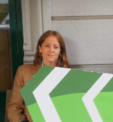 signora che sorride