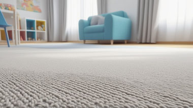 Ein Teppich im Spielzimmer sorgt für Komfort, Sicherheit und Stil. Kinder spielen hier geschützt, genießen Wärme und kreative Designs in einer sauberen Umgebung.