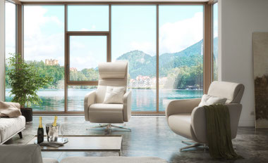 Rückengesundheit zuhause einfach stärken: Ein Design Relaxsessel unterstützt ergonomisches Sitzen, beugt Verspannungen vor und steigert das Wohlbefinden.