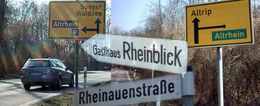 Anfahrt Rheinauenstraße